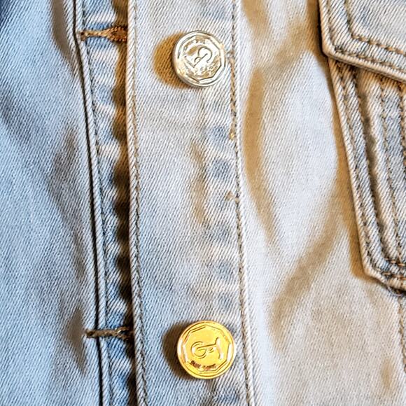 Blue Topic Denim Collection Size Medium Girl Power - Picture 6 of 11